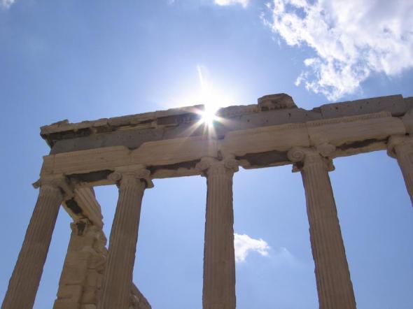 Foto de Acropolis de Atenas y Palacio Real/Mansion Presidential - Viajero y Jetlager Colleen