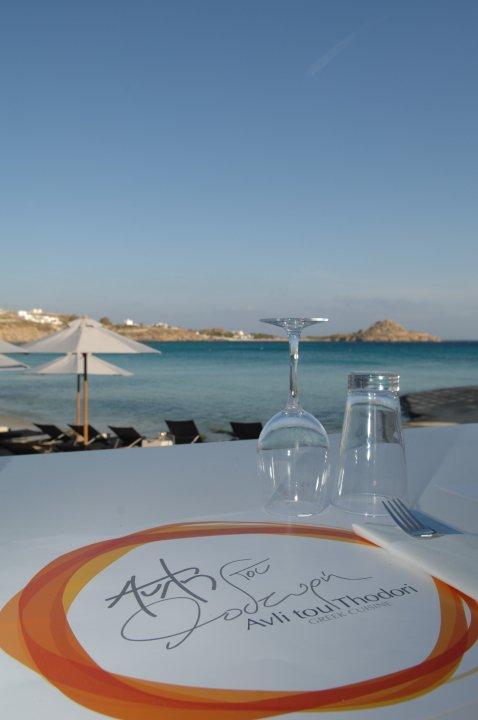 Foto de Restaurante con encanto en Mikonos - Viajero y Jetlager Natalia