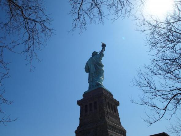 Foto de Visita a la Estatua de la Libertad - Viajero y Jetlager Gus