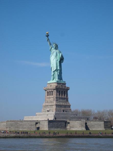 Foto de Visita a la Estatua de la Libertad - Viajero y Jetlager Gus
