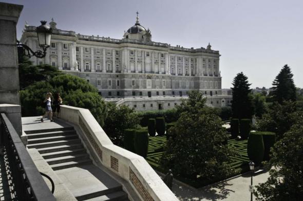 Foto de Jardines del Palacio Real de Madrid - Viajero y Jetlager Flor De La Cruz