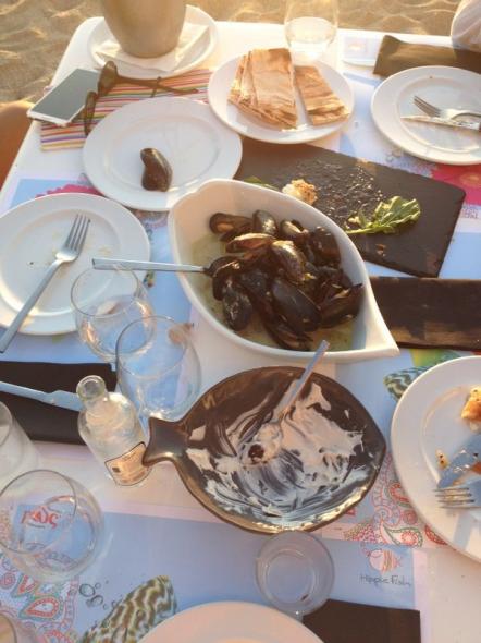 Foto de Restaurante Nammos en Mykonos - Viajero y Jetlager Flor De La Cruz