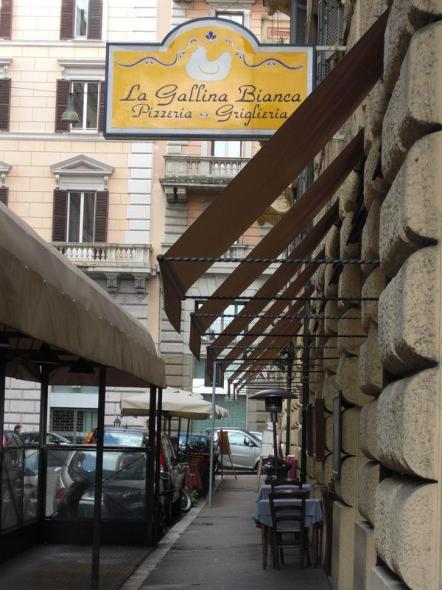 Foto de Roma: la mejor pizza en La Gallina Bianca - Viajero y Jetlager Lestayo